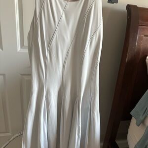 Lululemon Athletica White Midi Dress